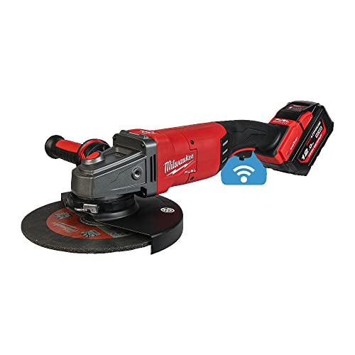 Milwaukee M18 ONEFLAG230XPDB Winkelschleifer mit RAPIDSTOP und ONEKEY (mit 1x12Ah Akku und Lader in Koffer)