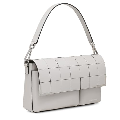 Image of Calvin Klein Women's Mica Organizational Flap Demi Shoulder Bag & Crossbody