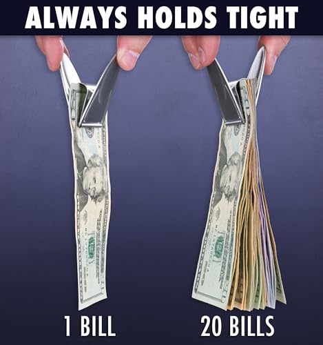 Geneva Silver Mesh Money Clamp with Wallet4