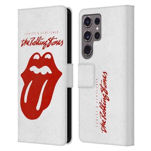 Funda libro Samsung S24 Ultra de cuero The Rolling Stones