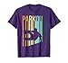 Vintage Distressed Style Parkour Silhouette T-Shirt