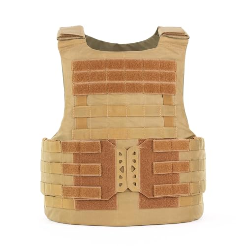 Zentauron Schutzweste Thor Schutzwestenhülle für SK1 u. SK4 Ballistik mit Molle-System für weitere Taktische Ausrüstung