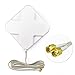 Produktbild Bingfu SMA 4G LTE Antenne 35dbi High Gain Richtantenne Signalverstärker MIMO Antenne mit 2M Verlängerungskabel Kompatibel mit Huawei 4G Modem Mobile Wifi Hotspots Wireless Modell Router Wlan Bluetooth