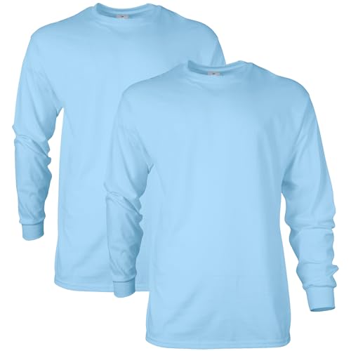 Gildan Men's Ultra Cotton Long Sleeve T-Shirt, Style...