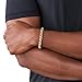 Armani Exchange Mens Stainless Steel Bracelet Color: Gold (Model: AXG0046710)