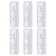 Gatuida 6St UV-Test UVC-UVA-Testwerkzeuge UV-Licht-Teststreifen Sensor Lichttestkarte UV-Prüfkarte Testkarten aus Papier UV-UVC-Detektor ultraviolettes Licht Anweisungskarte Die Glühbirne