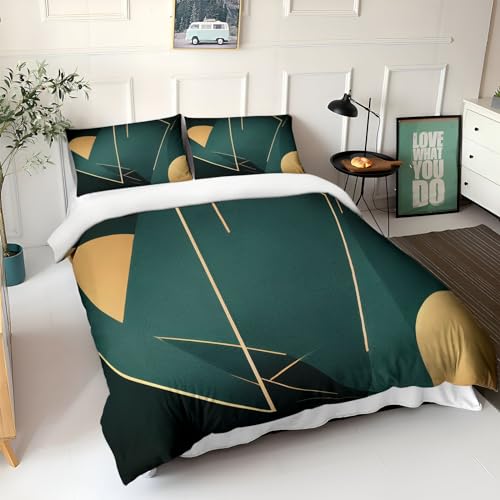 Housse de couette 220x240 de qualité supérieure géométrique