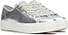 Keds Triple Kick Leather Fashion Sneaker, Silver, 8