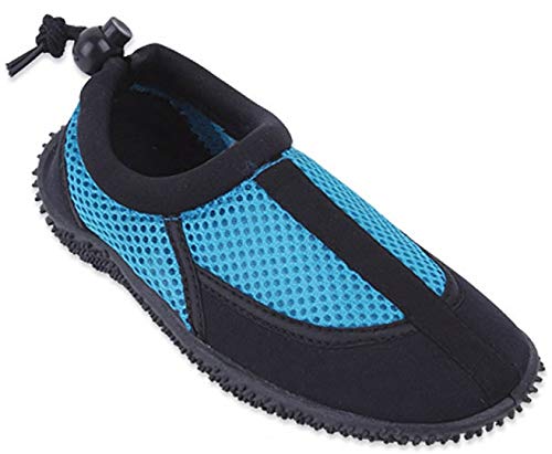 7B906A Children's 4 Colors Water Shoes Aqua Socks Slip on Athletic Kids Boys Girls Sport Pool Beach Surf