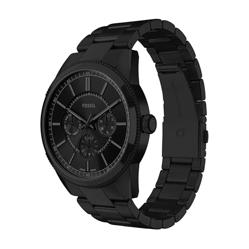 Image of Fossil Men's Watch, Pearson Multifunction Stainless Steel Watch for Men