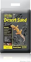 Exo Terra Desert Sand, Substrat für Wüstenterrarien, Terrariensubstrat, natürlicher Wüstensand, Schwarz, 4,5kg