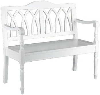 Southern Enterprises Bench, White