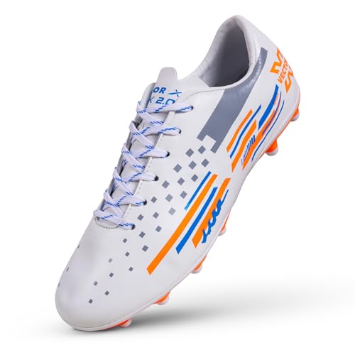 Image of Vector X Kick-X Football Studs for Men /Sports and Athletic Footwear with TPU Sole, Synthetic Leather Upper /Textured Pattern /Comfortable Football Soccer Shoes