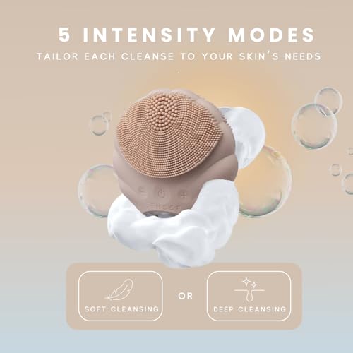 Cepillo de limpieza facial de silicona SENSSE Clarifive para desmaquillar y limpiar poros 4