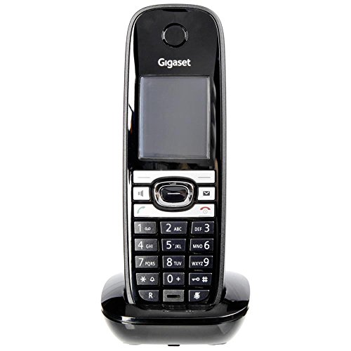 Gigaset C610H Telefon - Schnurlostelefon / Universal Mobilteil - TFT-Farbdisplay - Dect-Telefon - Freisprechen - Analog Telefon - schwarz