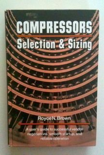 Hardcover Compressors: Selection and Sizing Book