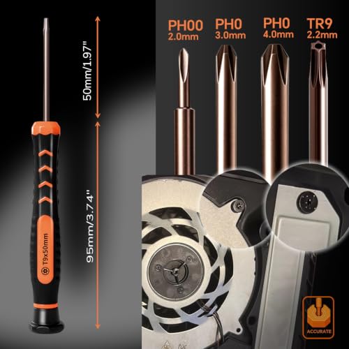 Cleaning and Repair Tool Kit for PS4 PS5 Console Controller NEWFIX TR9 Security Torx - image 6