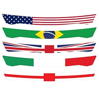 Flag Visor Sticker - Visor Strip (Union Jack Helmet Visor Strip Car Helmet)