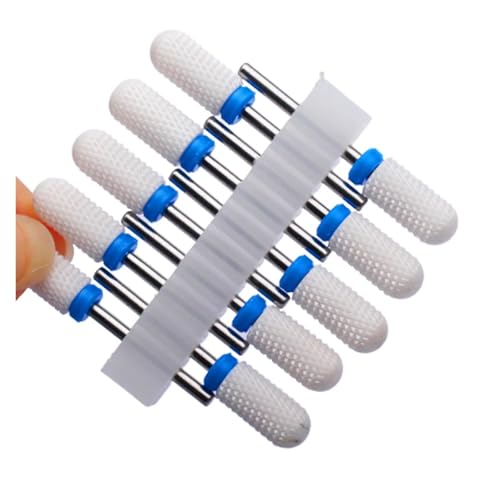 IMGASDCSD Broca eléctrica para uñas Juego de 10 Brocas de carburo for uñas, Multicolor(No63)