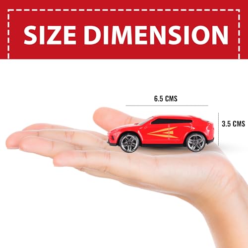 Image of Amazon Brand - Jam & Honey Premium Die-Cast Metal Car | Free Wheel Toy Vehicle for Kids | Realistic Design | Vibrant Paint | No Assembly | Collectible Mini Car Model | Pack of 5 | Multicolor