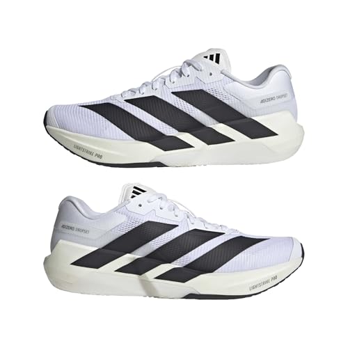 adidas Men's Adizero Dropset Pro Training, White/Black/White, 11 by adidas - Used condition - Image 7