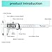 Kynup Digital Caliper, Caliper Measuring Tool, Micrometer Dial Vernier Caliper Digital, Full Turn Off, Stainless Steel, Switch from Inch Metric Fraction (6Inch/150MM)