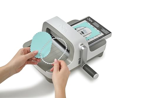 Sizzix Big Shot Machine with Starter Kit, 6" Die-Cutting and Embossing Machine with Cutting Dies, Embossing Folder and Cardstock - Image 5