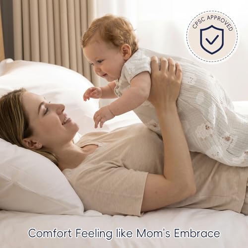 Image of PHF Soft Muslin Cotton Baby Sleep Sack 0-6 Months, 2 Pack 100% Cotton Sleeping Sack for Summer, 0.5 TOG Baby Wearable Blankets with 2-Way Zipper, Sleep Sacks for Girls Newborn, Sheep