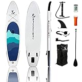 Spomchery Inflatable Stand Up Paddle Board，Paddle Boards for Youth Yoga Board Sup Board - Travel Board for Surfing with Free Premium Sup Accessories Backpack Non-Slip Deck Leash Paddle and Hand Pump