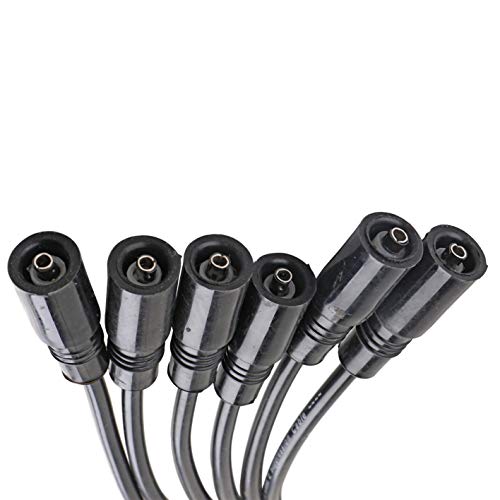 Autopart T St-6059 7Mm Ignition Spark Plug Wire Set, Set Of 7, For 1999-2001 Chevy Silverado 1500, 1999-2001 Gmc Sierrav 1500, V6, 4.3L, 262Cid #TOP4