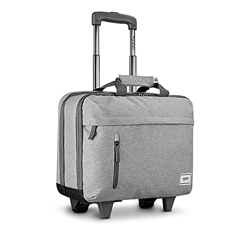 Solo New York Re:Start Rolling Laptop Bag, Grey