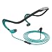 Sport Headphones with Microphone, Running Exercise Stereo Earbuds, In Ear earphones 3.5mm Jack Earphones Neckband Workout Headsets for Running Gym Jogging Etc(Blue)