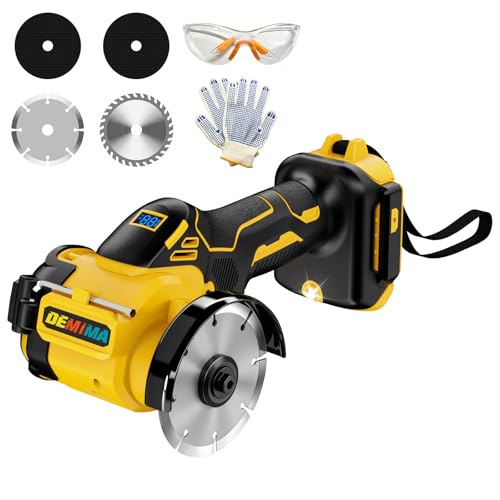 DEMIMA Cordless Cut Off Tool Compatible with Dewalt 20V Battery...