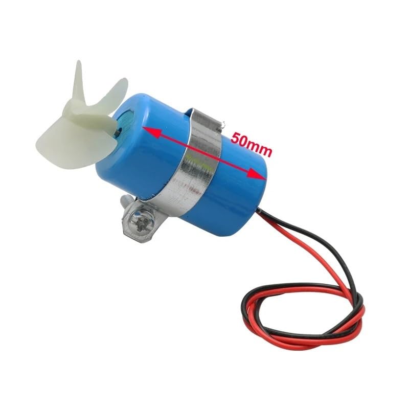 Kit Motor propulsor Submarino Barco Jet 7.4V 16800RPM Impermeable