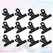 NUOBESTY 15pcs Office Clip Clamp Metal Binder Clips Note Fixing for Restaurant Home