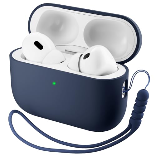 ORNARTO for AirPods Pro 3 Case(2025) Liquid Silicone Cover with Lanyard