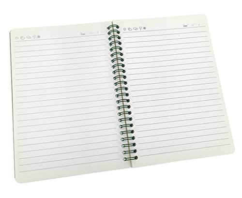 Carnet de notes à spirales A5 robuste contre les pages cornées et déchirées