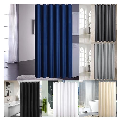 Rideau de douche imperméable contre l'humidité de la maison 180 cm - 3