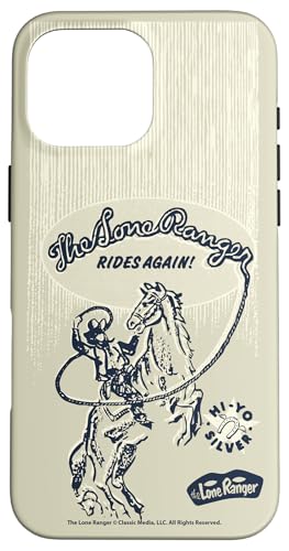 The Lone Ranger Rides Again Vintage Comic Frame X}zP[X iPhone 16 Pro Max p