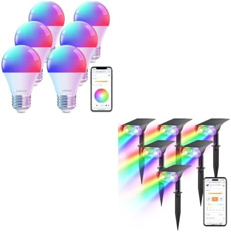 Linkind Smart WiFi Light Bulbs, Compatible with Alexa & Google Ho...