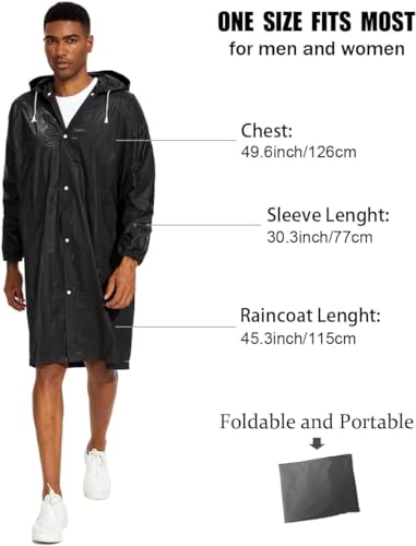 Opiniones y reviews de Impermeable Negro para comprar online. 24 Imagen adicional