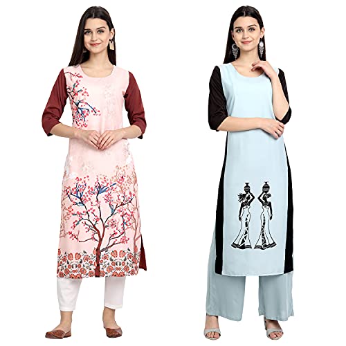 Image of Women's Crepe Regular Kurta