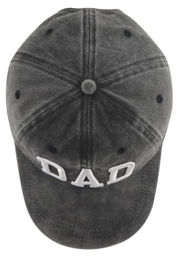 Image of Mom and Dad Hats for Men Women, Funny Adjustable Cotton 3D Embroidered Mama Papa Baseball Cap