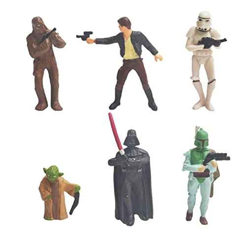 Star Wars Tortendeko, Star Wars Figuren Set, Yoda Cake Topper, Figur, Kuchen Dekoration
