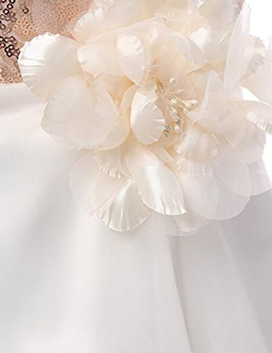 Miniatura 3 de Sarahbridal Vestido de princesa de fiesta de flores para niñas pequeñas FG001