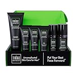 Tiege Hanley Men’s Skin Care System - Level 3 | Mens Anti Aging Routine Product Set: Face Wash, Serum, Day & Night Moisturizer, Exfoliating Scrub & Eye Cream | Tighten & Hydrate Your Best Looking Skin