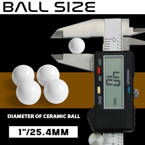 Image of JASPO UltraSpin Full Ceramic Bearing, ABEC-9 Precision 8x22x7 mm, Ultra-Smooth, High-Speed Performance, Ideal for Inline-Roller Skates-Speed Skates-Skateboards - White - 9g Lightweight (Pack Of 16pc)