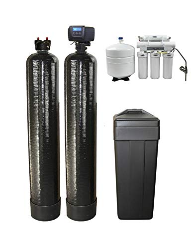 Fleck 5600SXT Metered Softener UpFlow 1.5 Cubic Ft Carbon Filter Reverse Osmosis #1