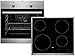 Produktbild AEG BEB231 Set Backofen BEB230010M + Glaskeramik Kochfeld HK624000XB MaxiKlasse SafeToTouch Plus OptiFix