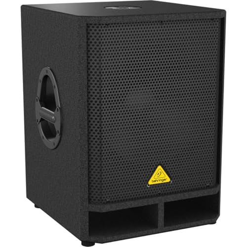 Behringer EUROLIVE VQ1500D Professional Active 500 Watt 15' PA Subwoofer with Built-In Stereo...
